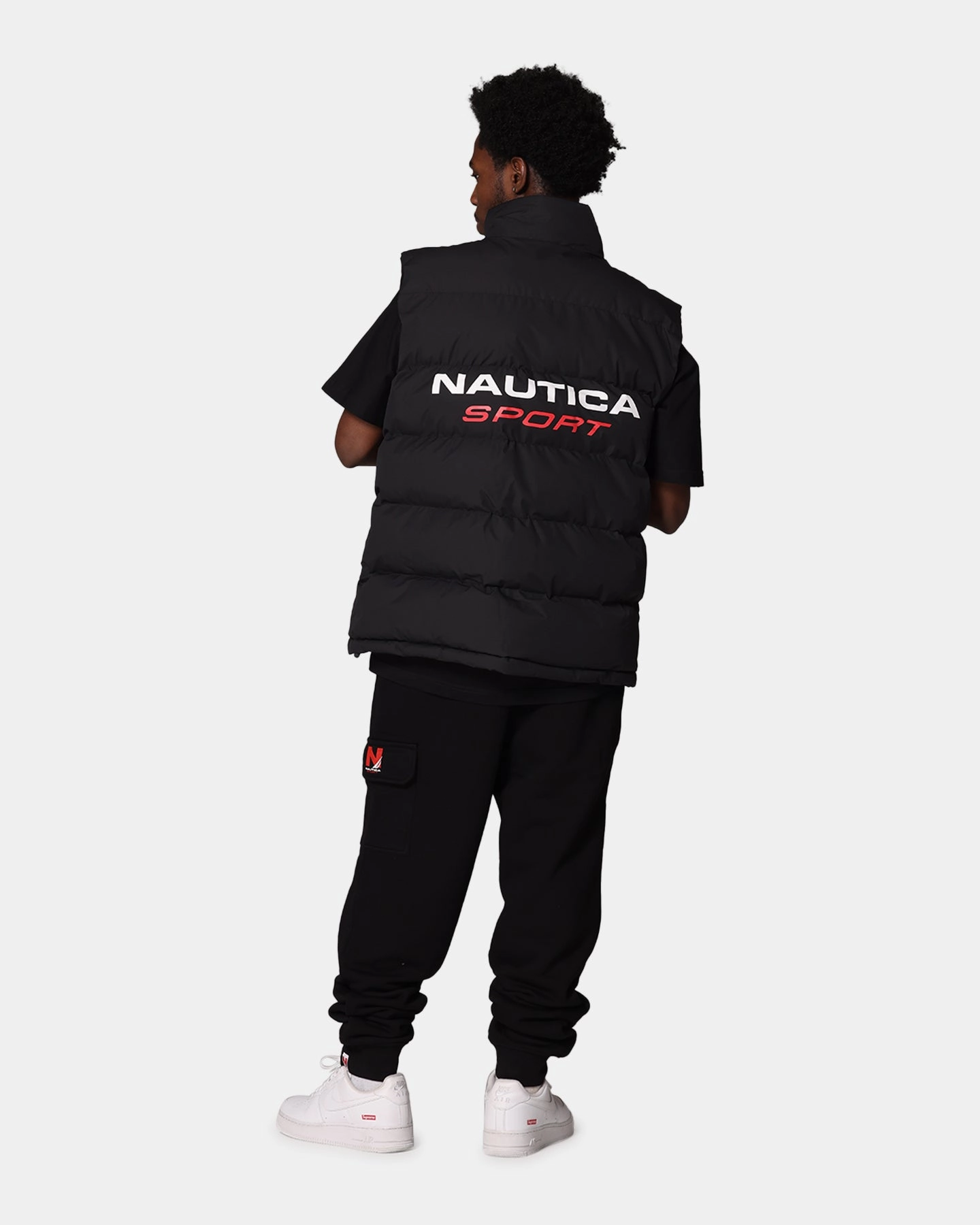 Nautica Sitka Padded Gilet Vest Black New Arrival suitable for religious ceremonies