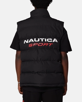 Demonstrate birthday Nautica Sitka Padded Gilet Vest Black