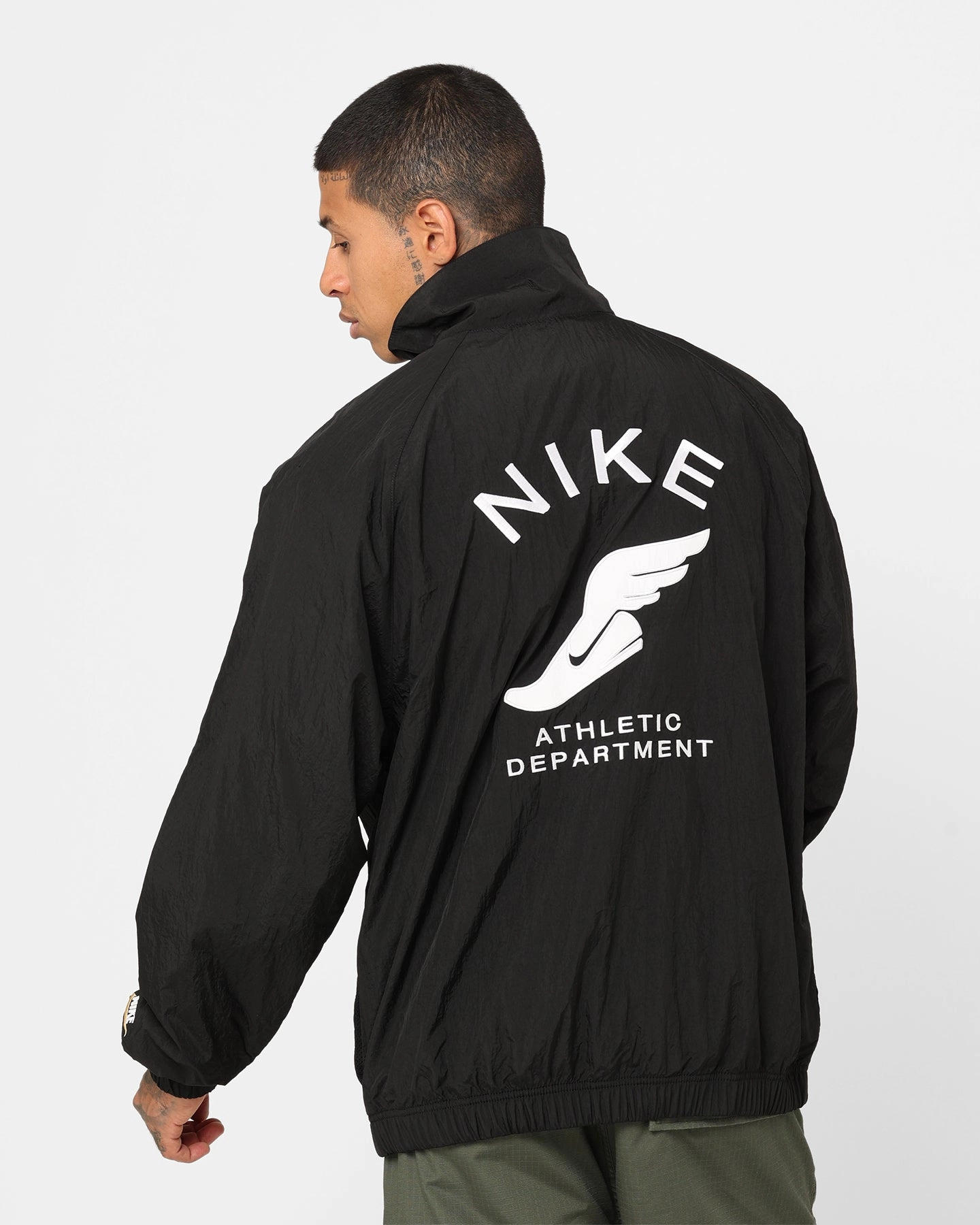 Nike Sportswear Woven Jacket Black/White/White platform