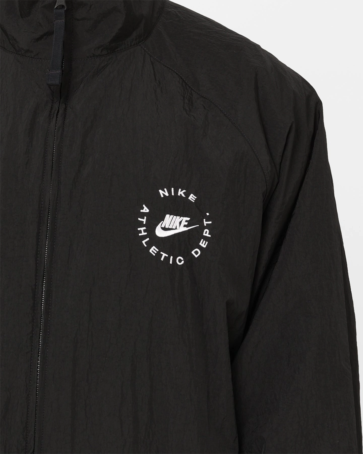 Nike Sportswear Woven Jacket Black/White/White Comfort Fit Red