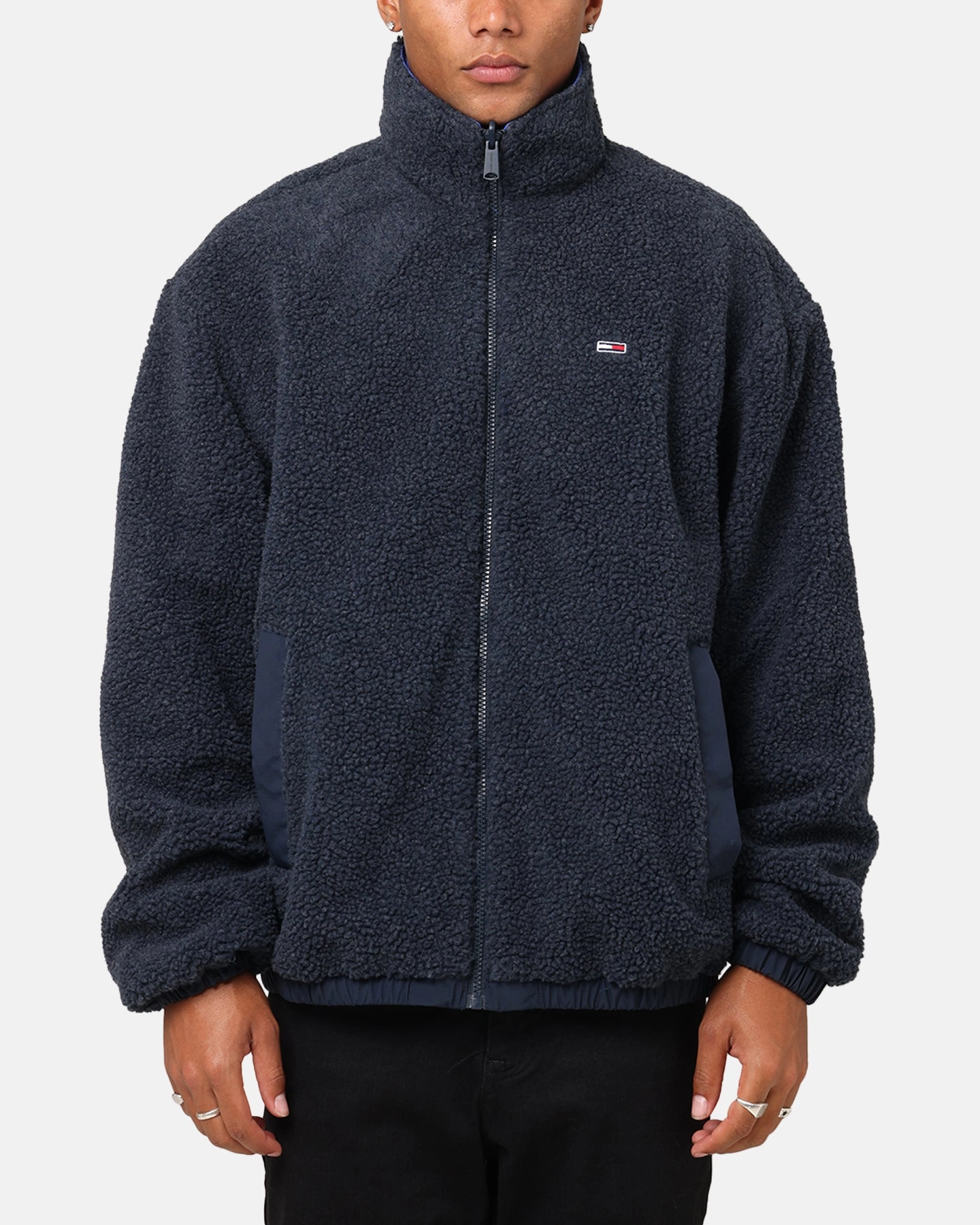 UV-protection Tommy Jeans TJM Reversible Jacket Bright Blue
