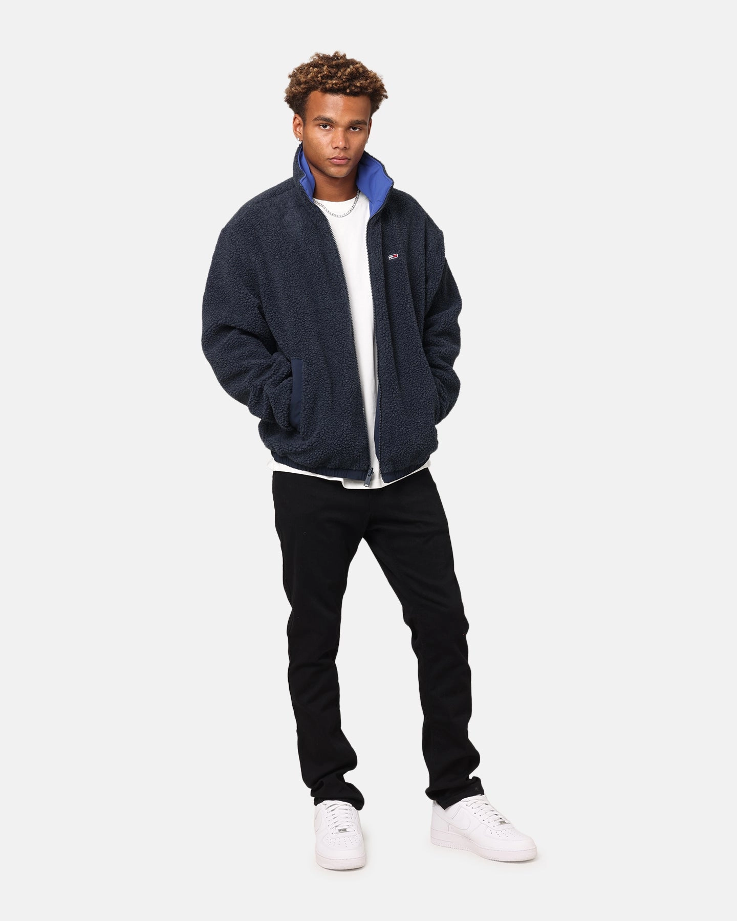 Tommy Jeans TJM Reversible Jacket Bright Blue Daily Wear