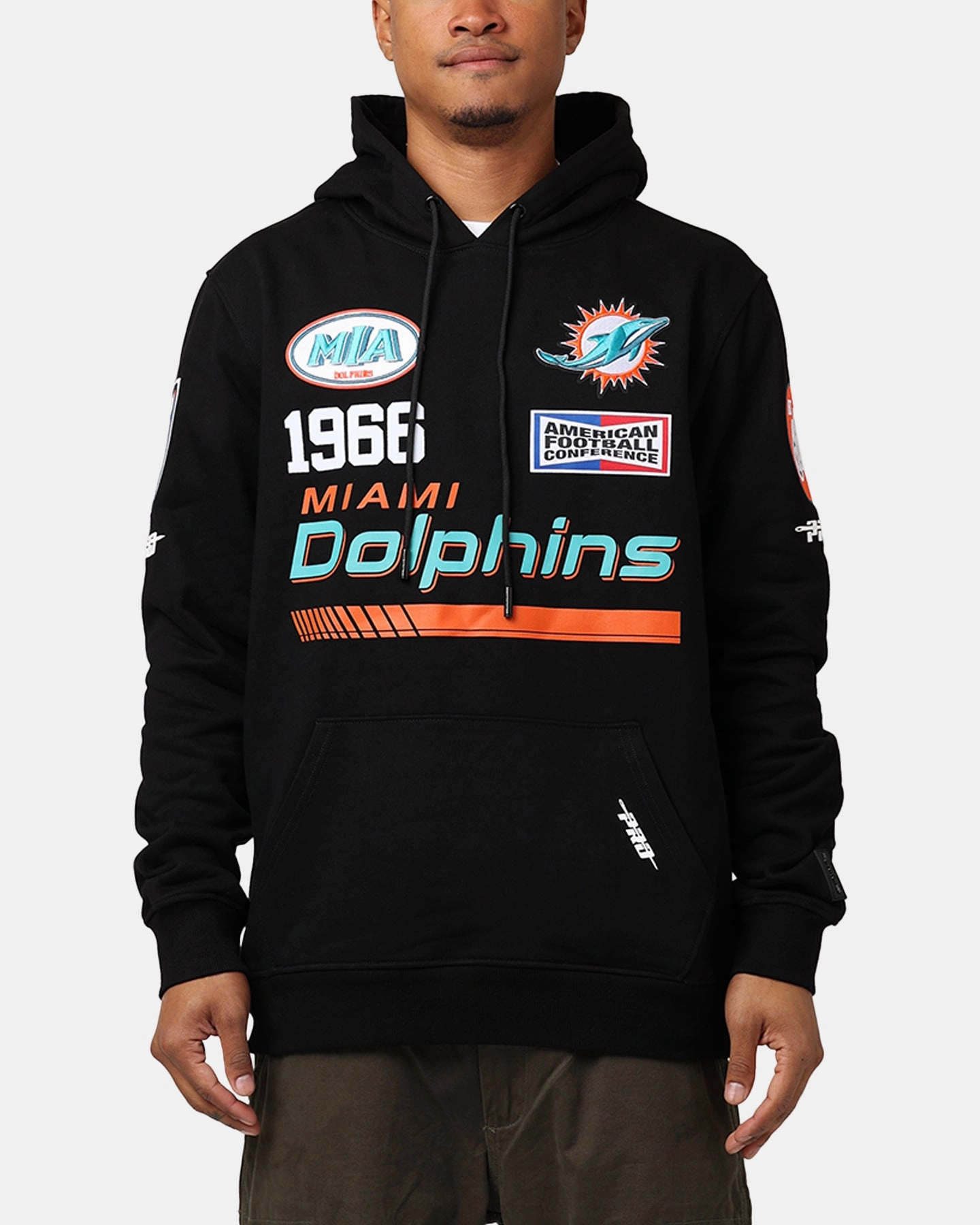 Pro Standard Miami Dolphins Fast Lane Hoodie Black bus ride