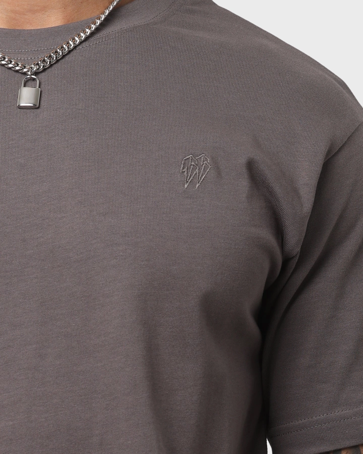 EN ES Origins Scoop T-Shirt Vintage Charcoal Reinforced Shoulders