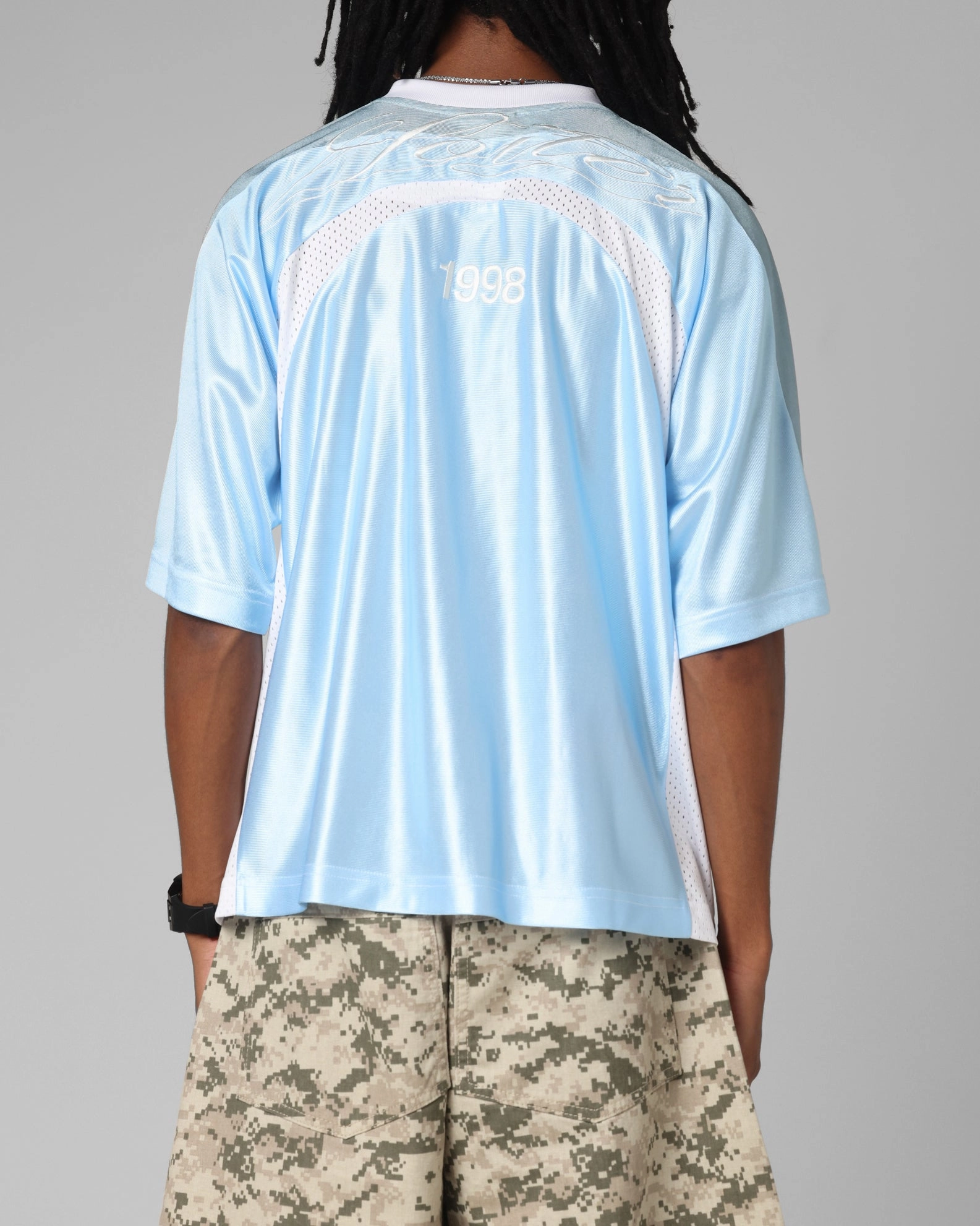 Loiter Purity Jersey Blue Adjustable Hem Drawstring
