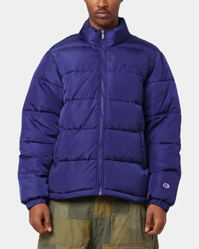 Champion Rochester Padded Puffer Jacket Chaouen Cobalt WaterResistant Shell