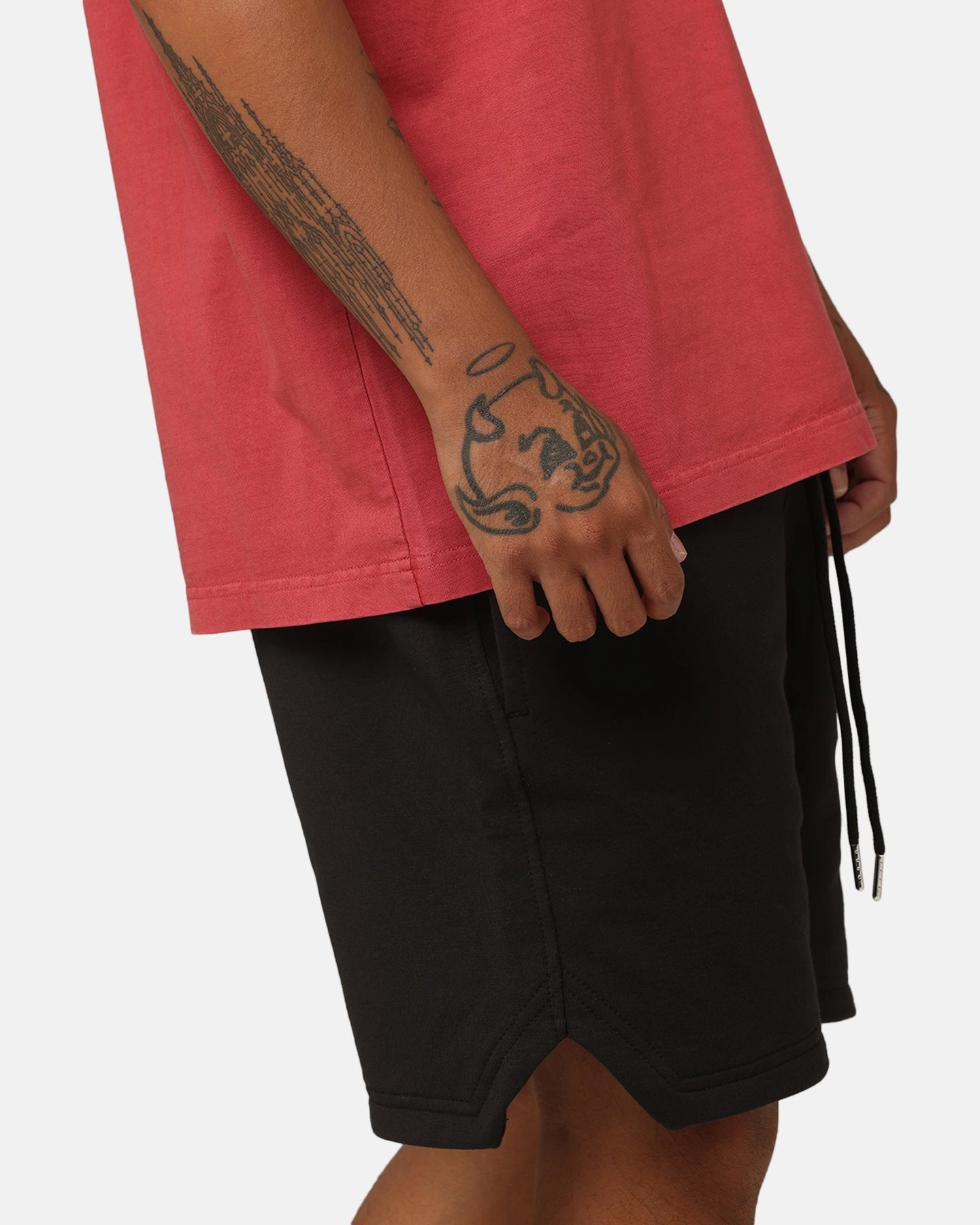 New Era Chicago Bulls Higher Fade Shorts Black Leather Look anti slip grip