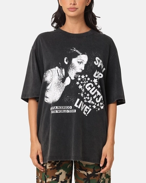Casual Comfort Bravado Olivia Rodrigo World Tour T-Shirt Washed Black