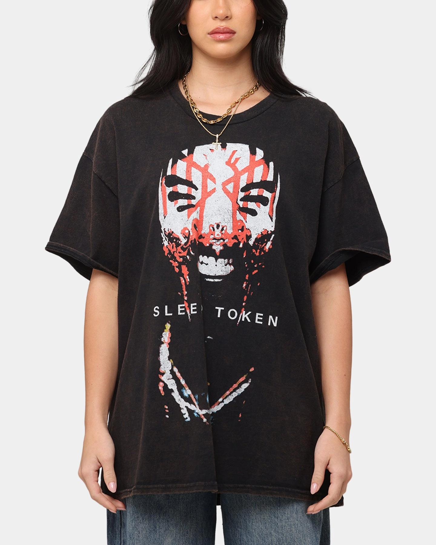 Sleep Token Vessel Vintage T-Shirt Black Vintage Classic Outfit Style Recycled Polyester