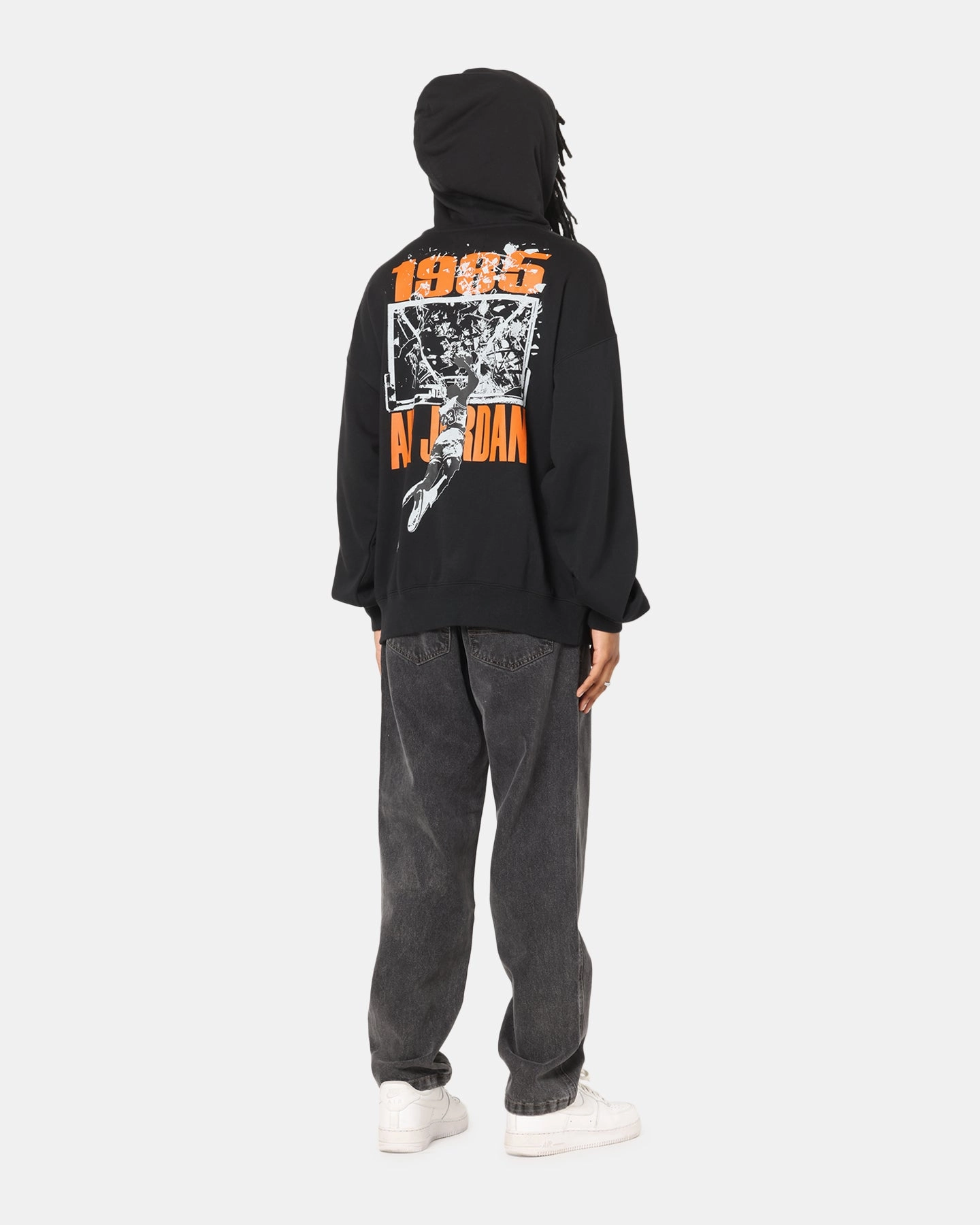 export Fire - control - integrated Jordan Brooklyn Shattered Back Board Oversized Pullover Hoodie Black