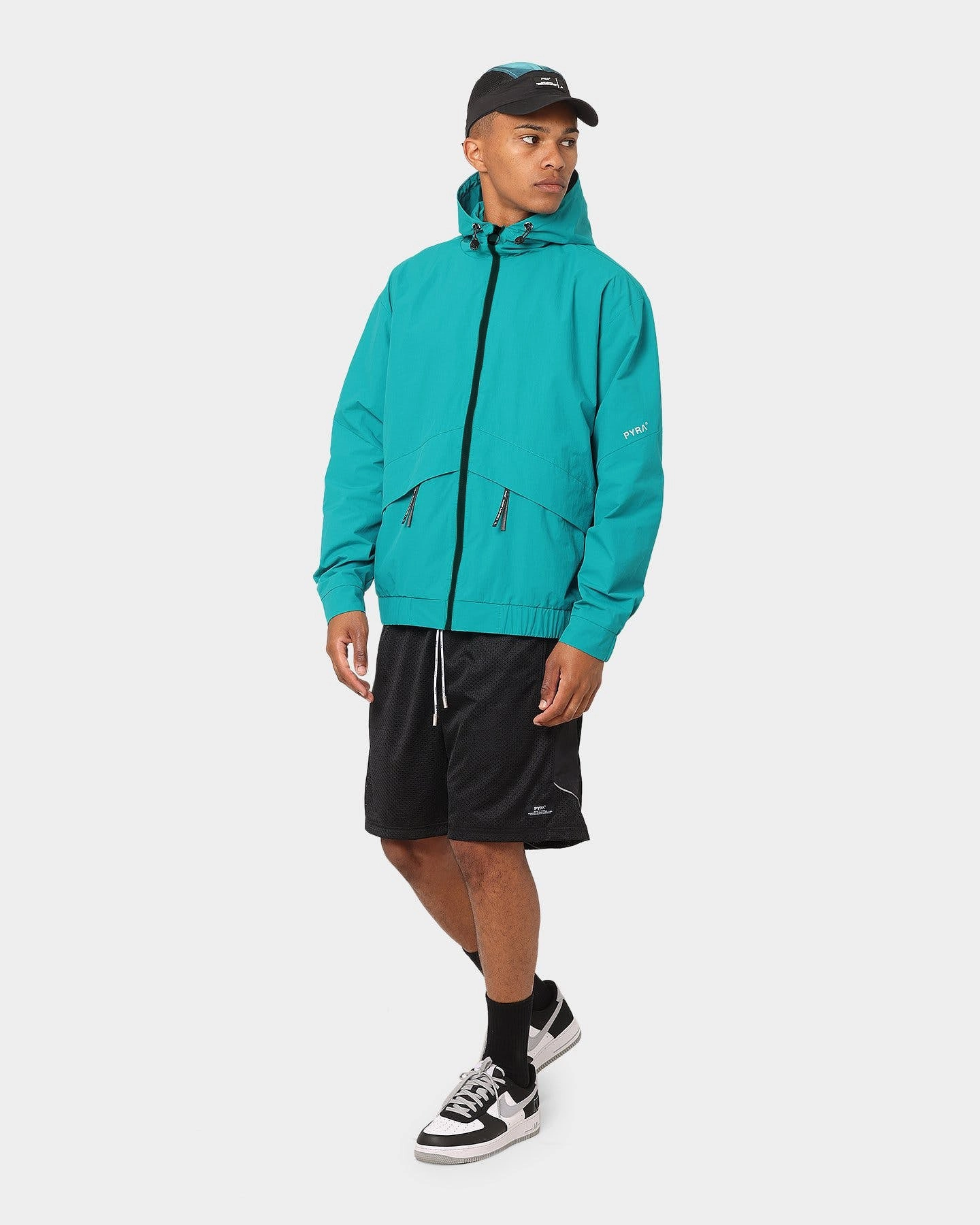 suitable for beauty pageants PYRA Terrain Shell Jacket Teal