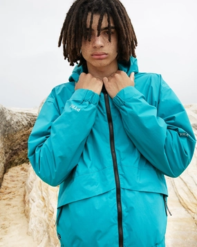 PYRA Terrain Shell Jacket Teal ThermalRetention