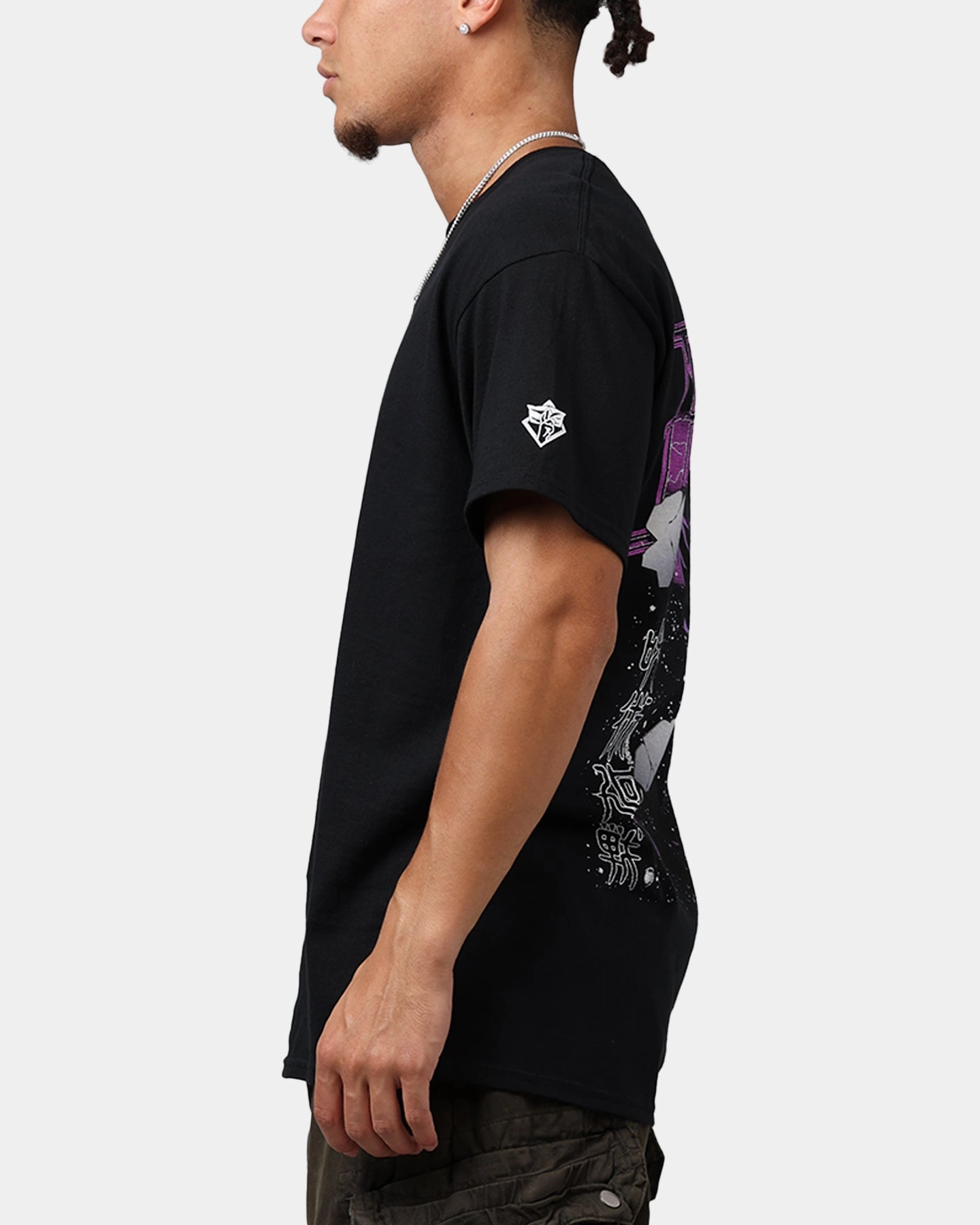 Vegan Unisex Core Goat Crew X  jujutsu kaisen Gojo T-Shirt Black