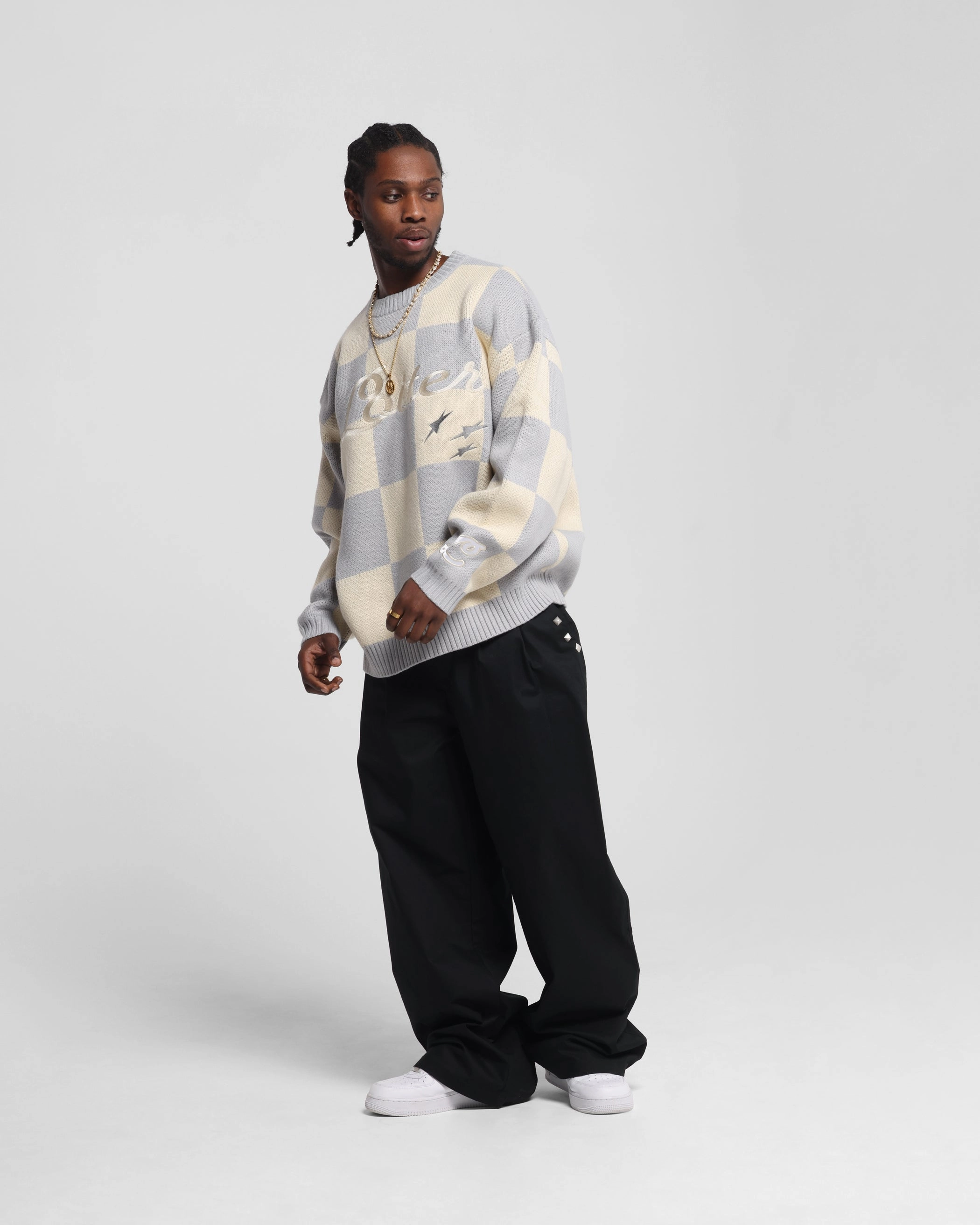 Loiter Atlas Trousers Black Side slits