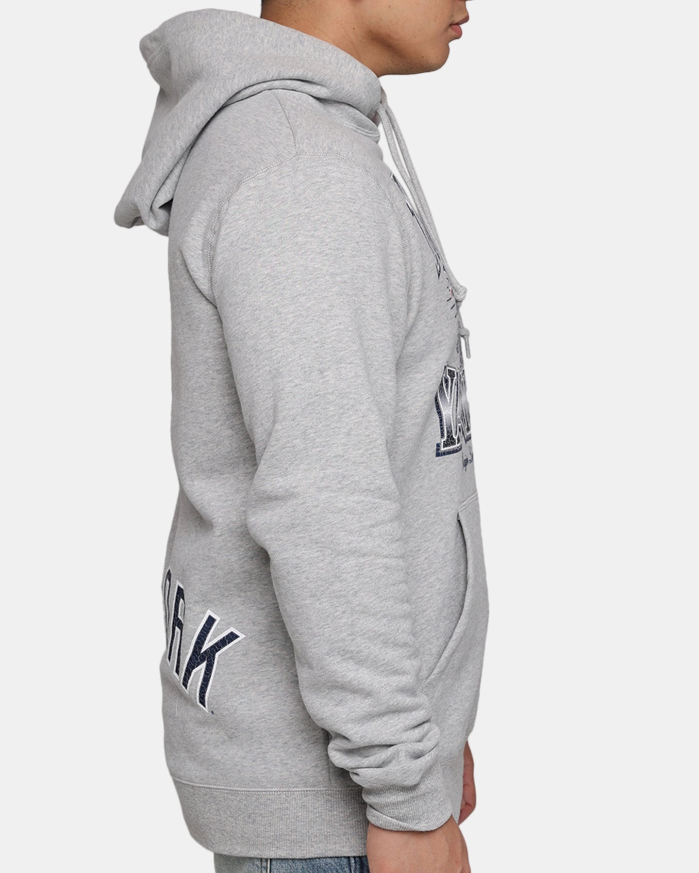 New Era New York Yankees Pullover Hoodie Grey wedding guests