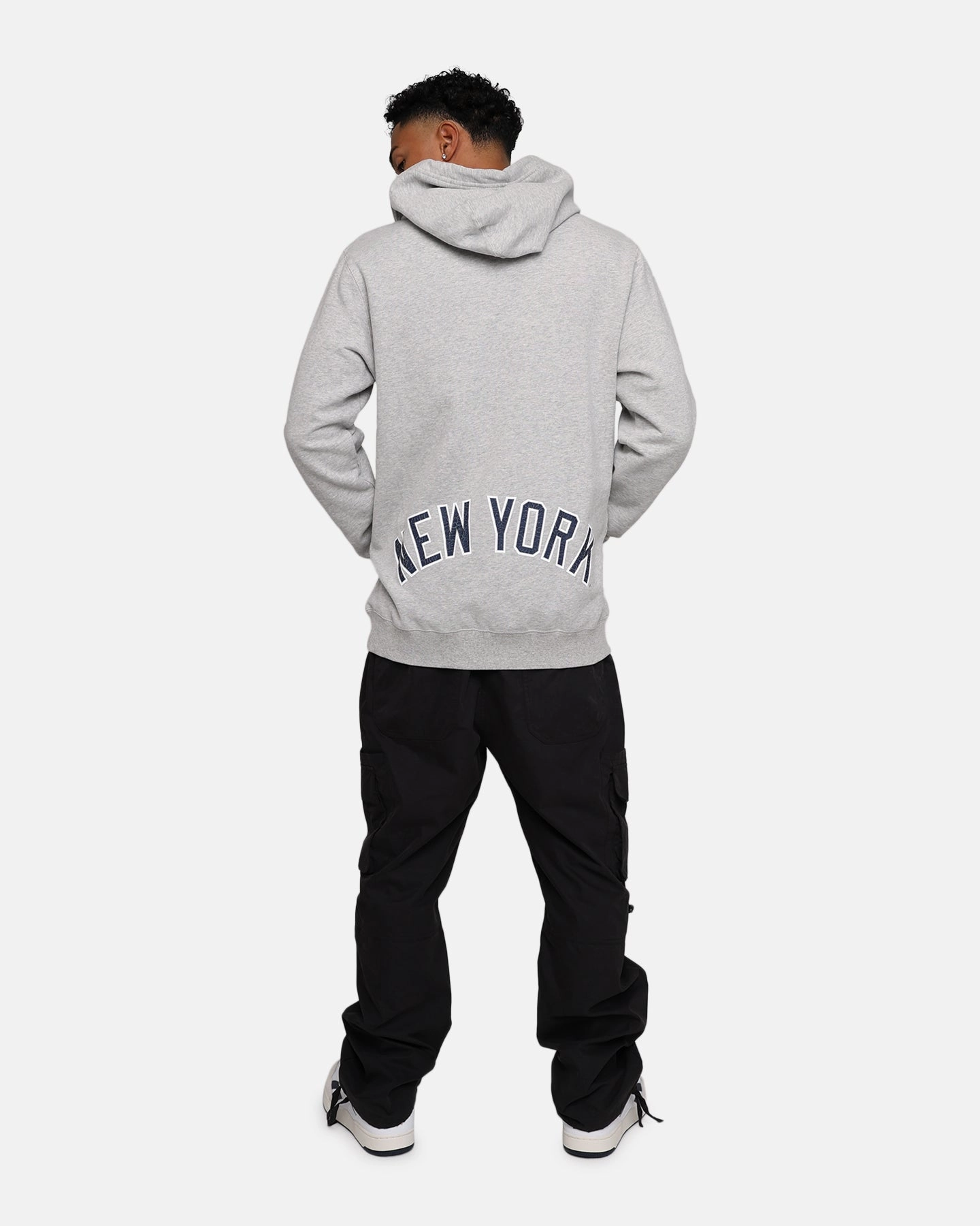 Empathy New Era New York Yankees Pullover Hoodie Grey