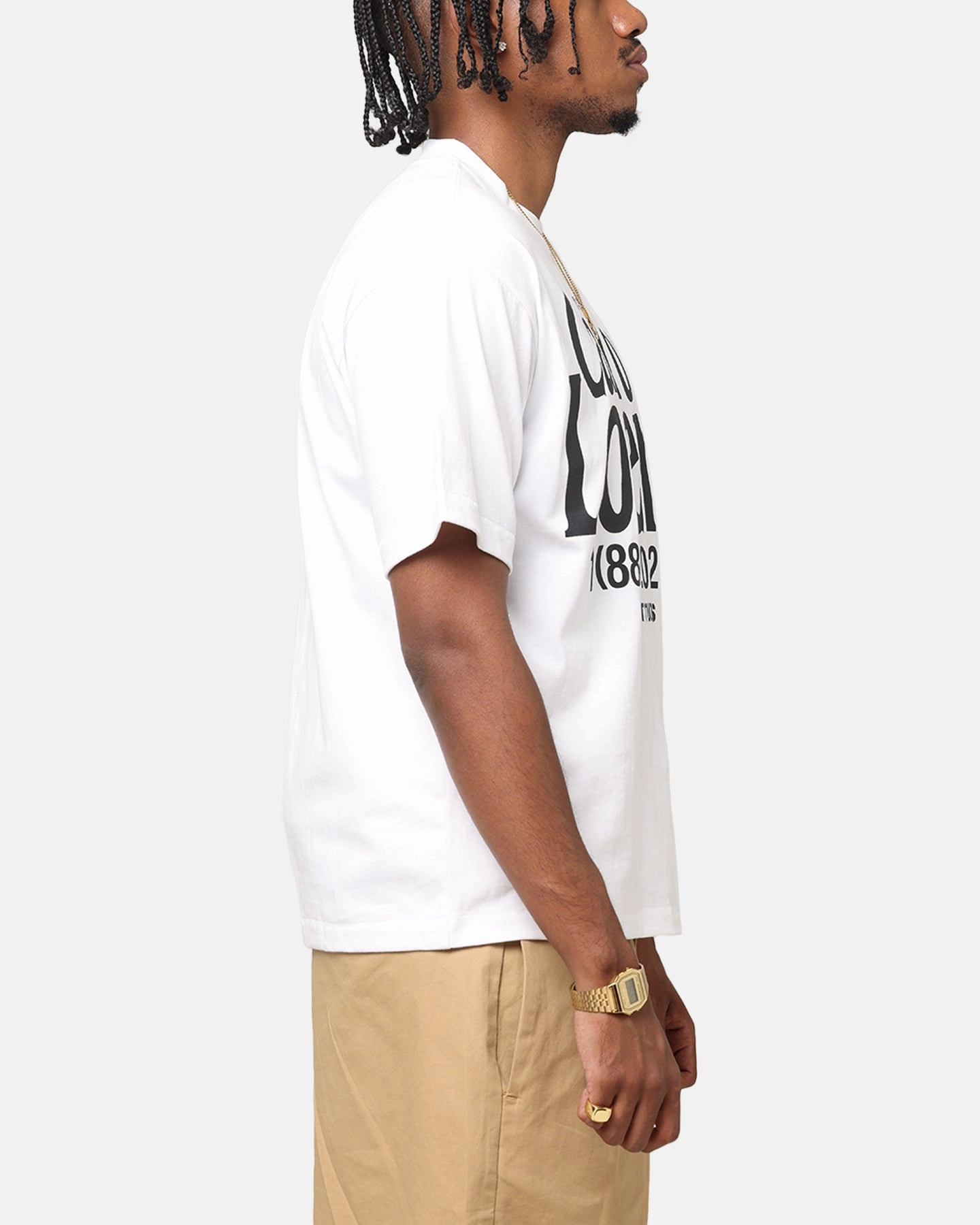 Relax Outfit Market Call Your Lover T-Shirt White