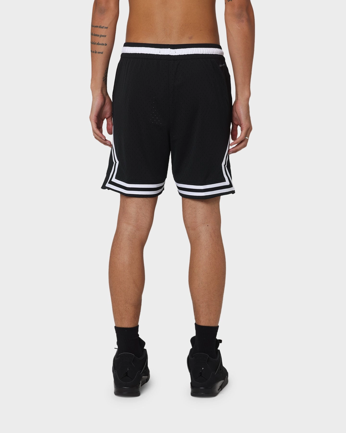 suede look surf wear Jordan Dri-FIT Sport Diamond Shorts Black/White