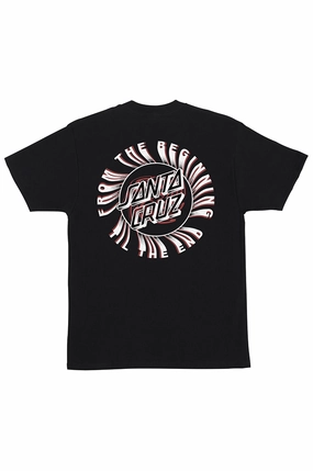 Fashion-Forward Comfortable Look Santa Cruz Beginning Dot SS Tee