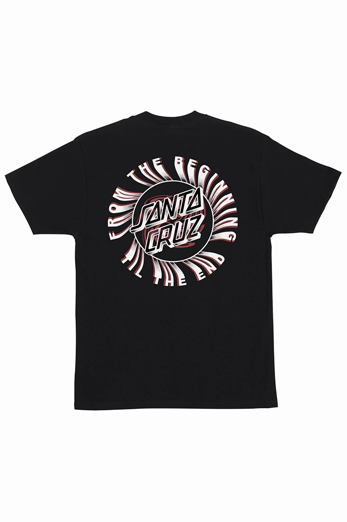 Fashion-Forward Comfortable Look Santa Cruz Beginning Dot SS Tee