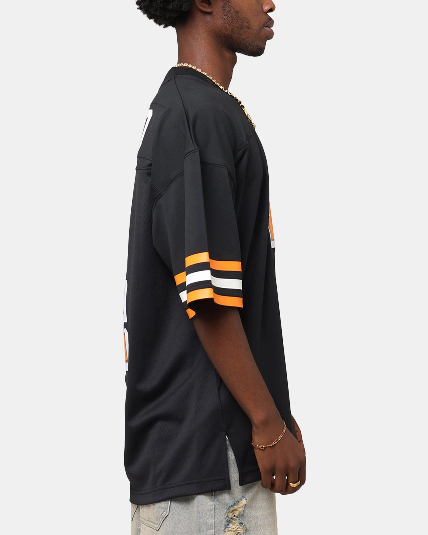 Mitchell & Ness X Mclaren Lando Norris Mesh Jersey Black Wind Resistant Barrier