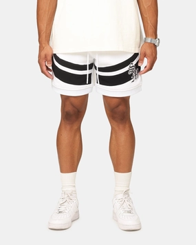 Clean Lines Adaptive Tension Control Saint Morta Homebase Fleece Shorts White