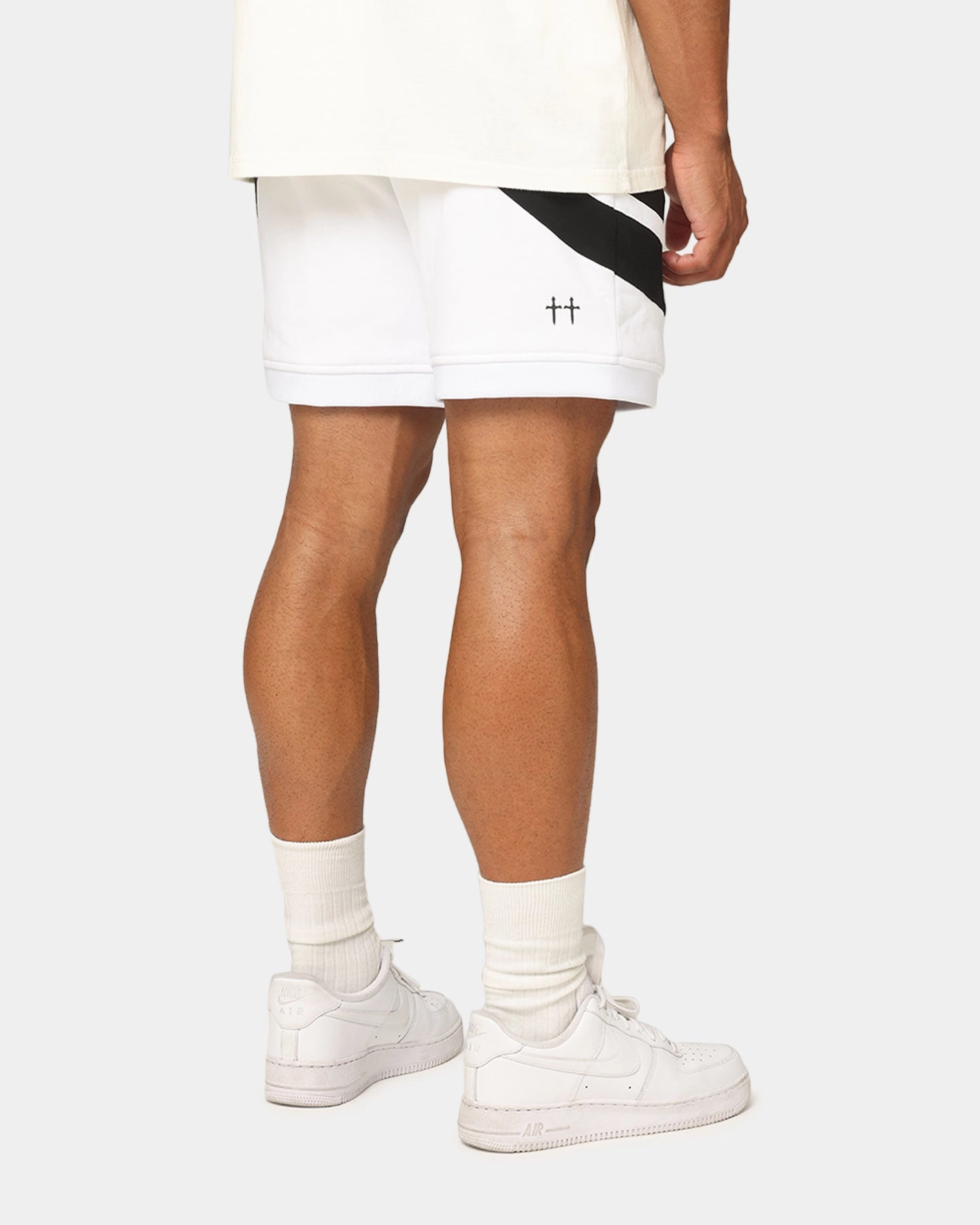 Saint Morta Homebase Fleece Shorts White Breezy Comfort water sports gear