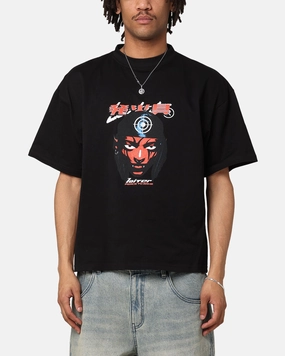 Loiter Love Sick T-Shirt Black Minimal Look
