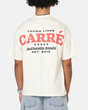 Casual Chic Look Carre Authentic Heavy T-Shirt Off White