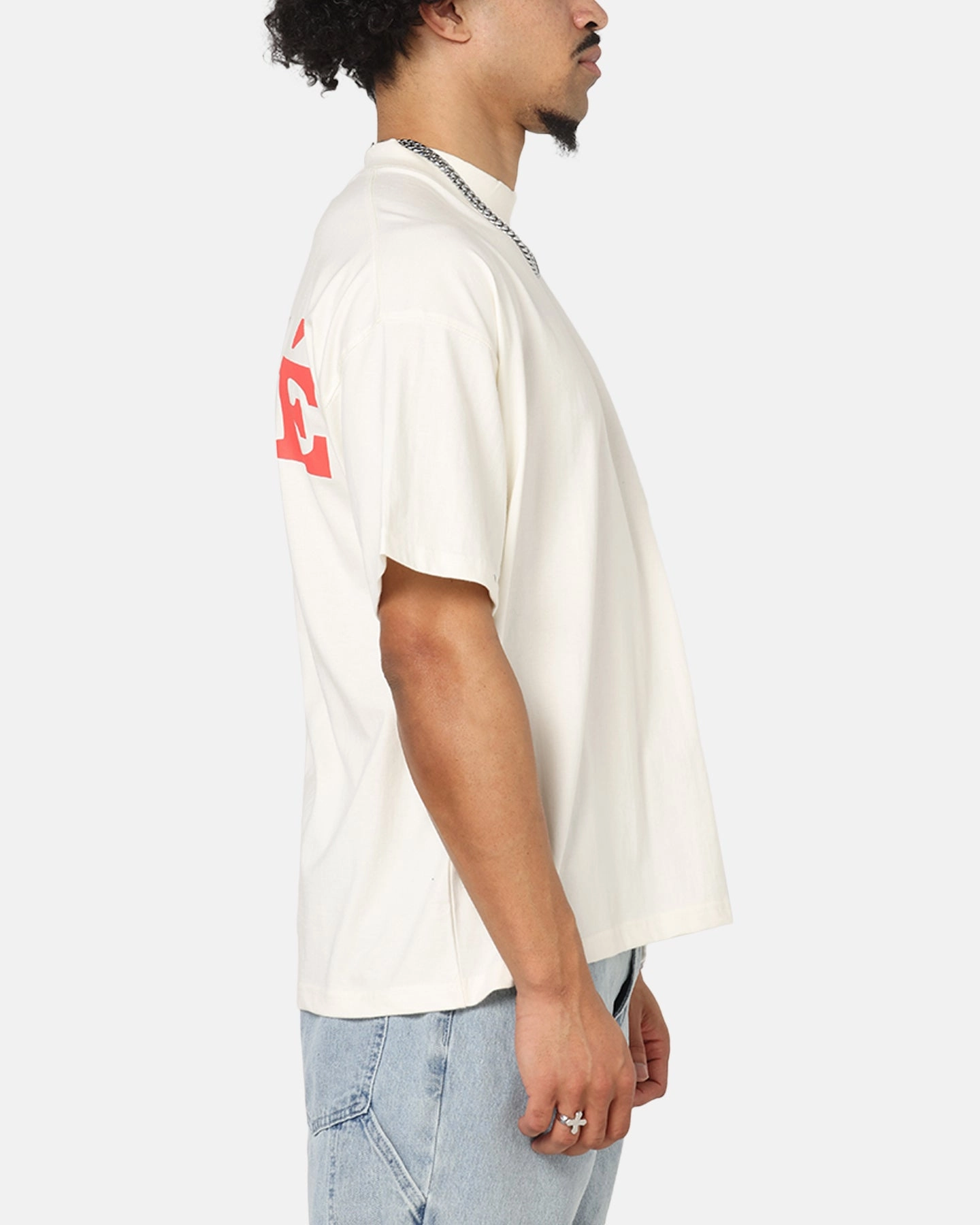 Streetwear Carre Authentic Heavy T-Shirt Off White