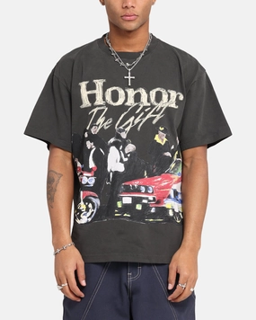 Honor The Gift Shift T-Shirt Black Indoor Comfort