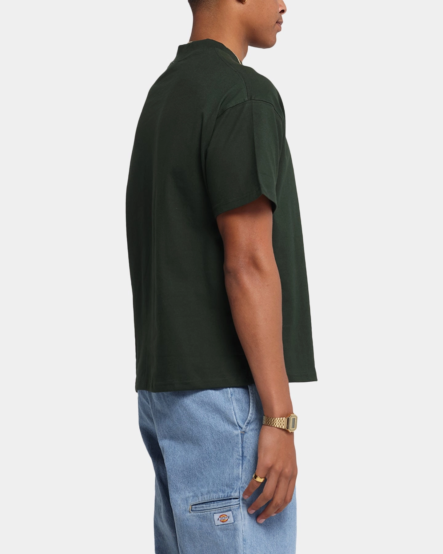 Carr?? Blanc T-Shirt Dark Green Anti Static Finish Relaxed fit style