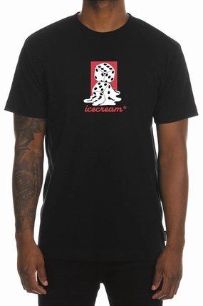 Smooth Jersey Texture Fashion-Forward Fit Icecream High Roller SS Tee