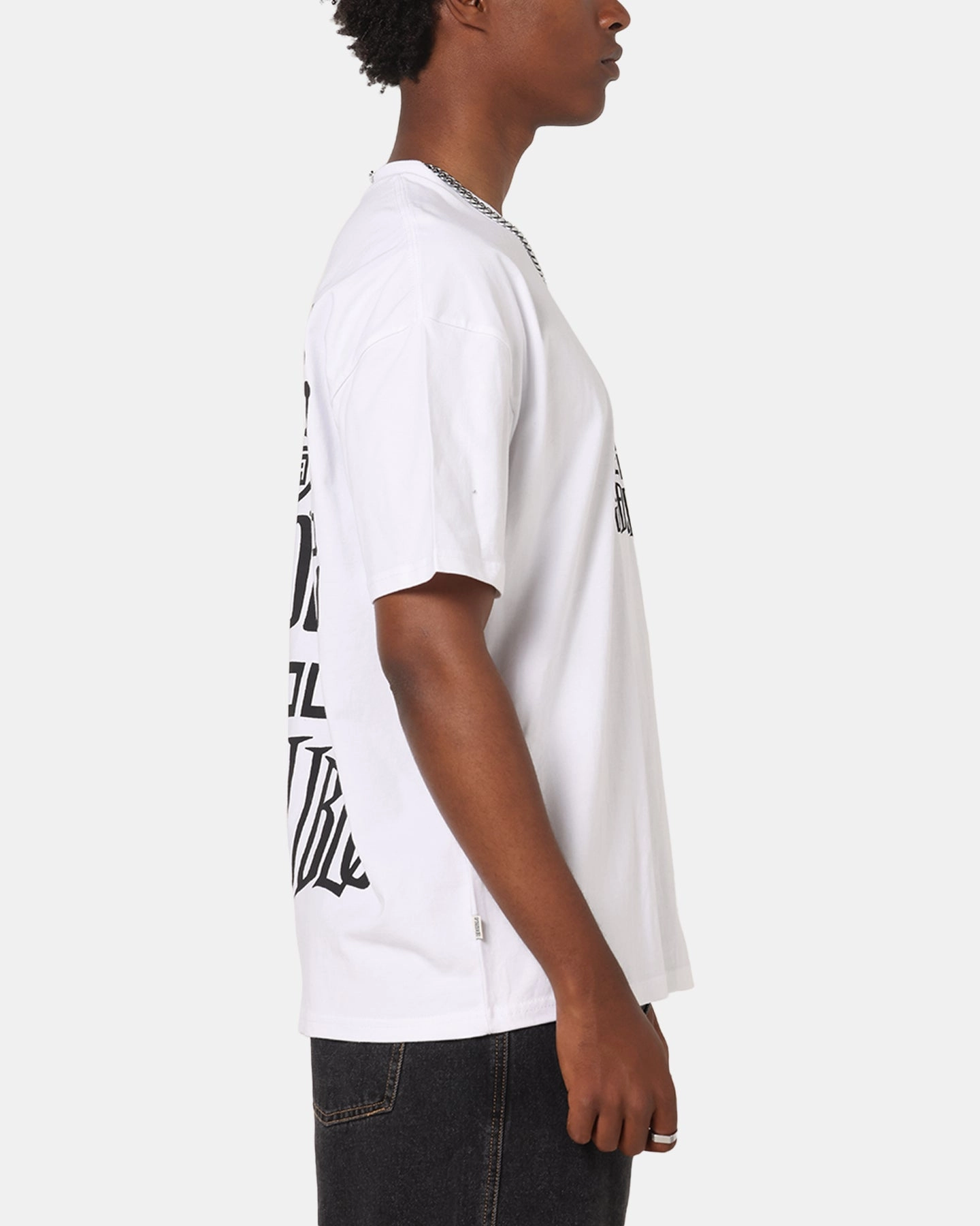 S Double Logofest T-Shirt White Travel Style Practical Design