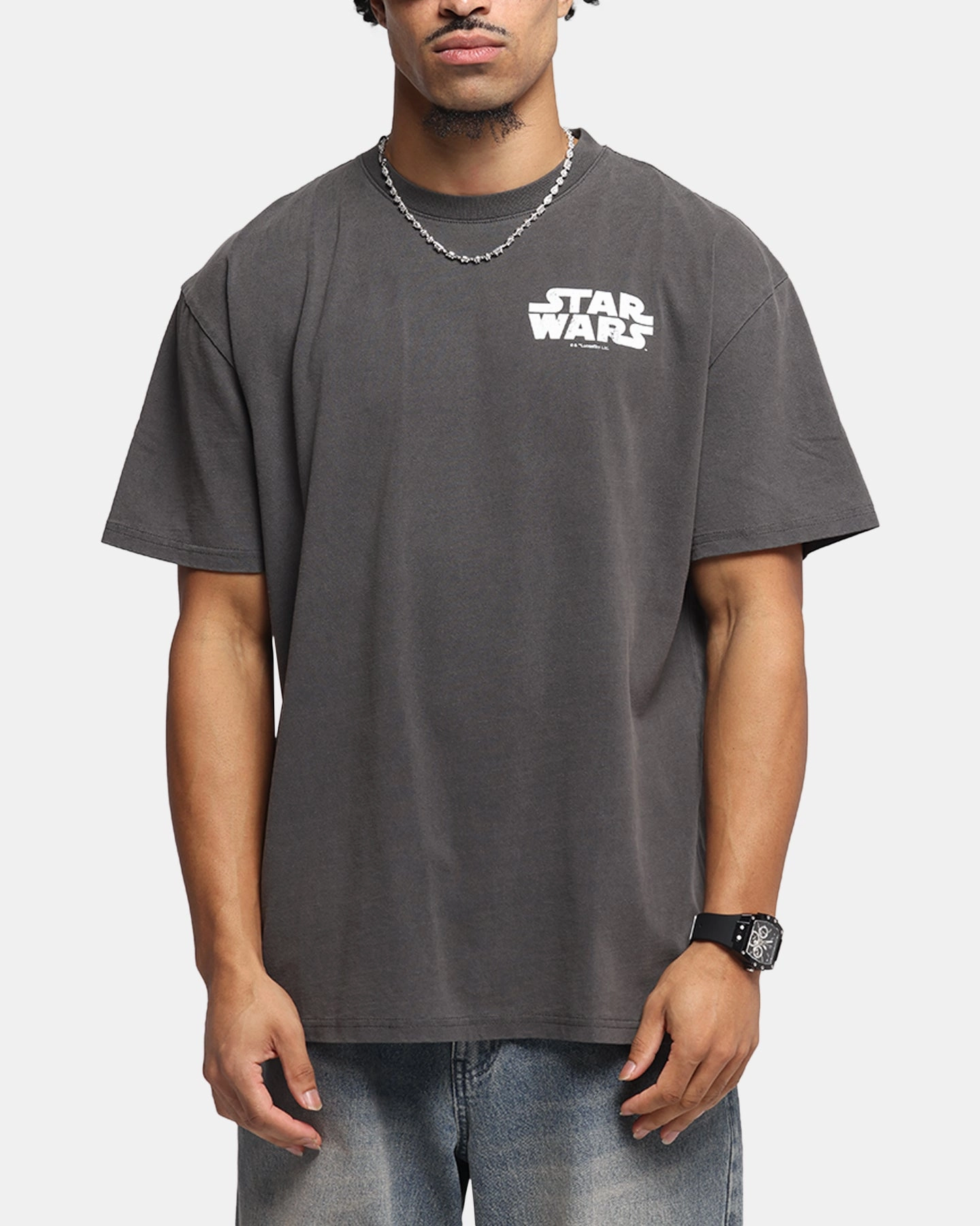 73 Studio Star Wars Anakin The Boy Vintage T-Shirt Black Wash Cozy Apparel