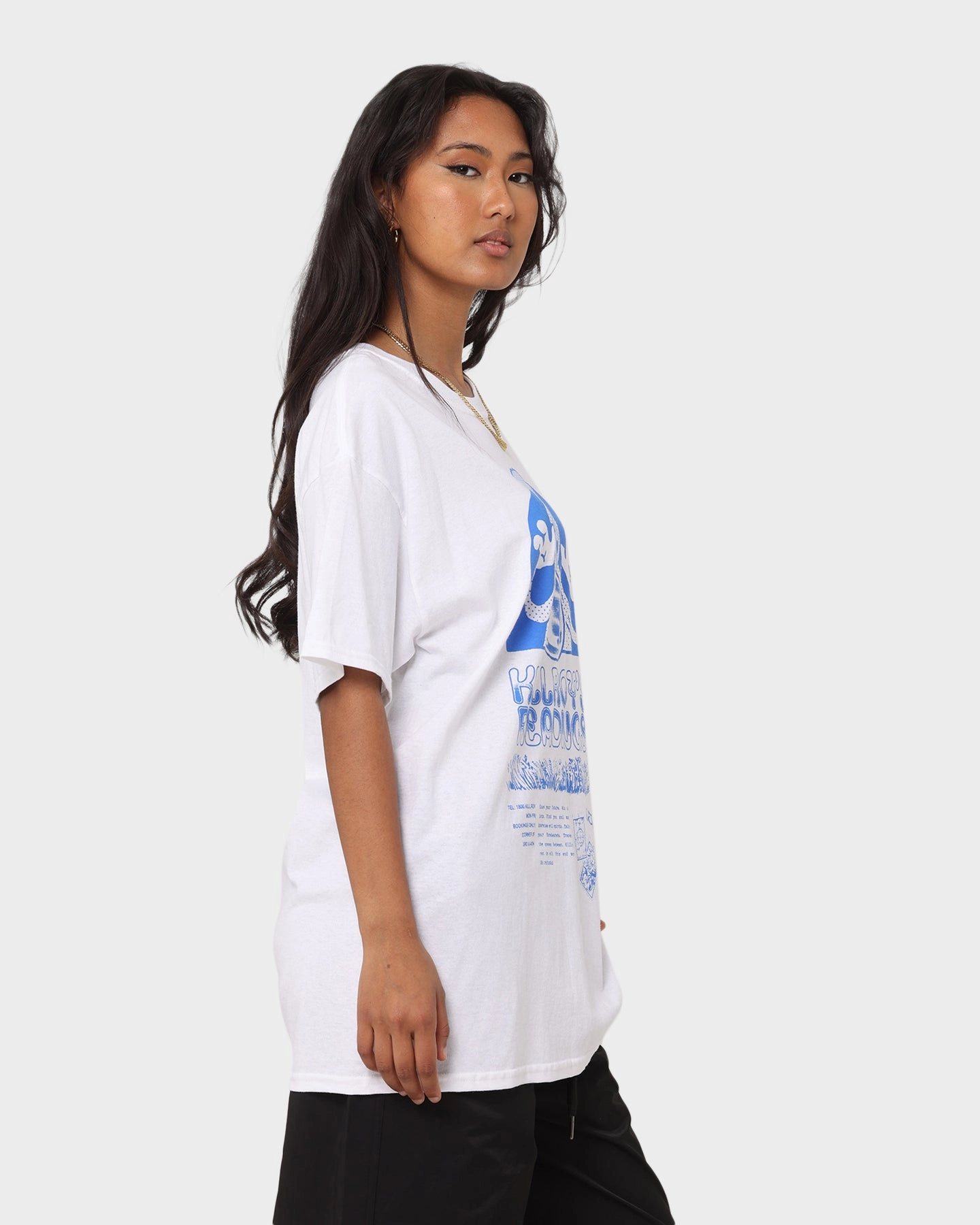 Goat Crew Killroy's Readings T-Shirt White QuickDry Material