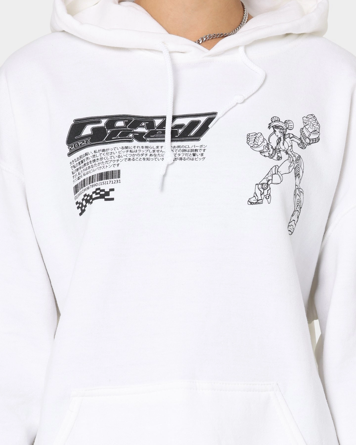 Goat Crew Kyoto Hoodie White Smell