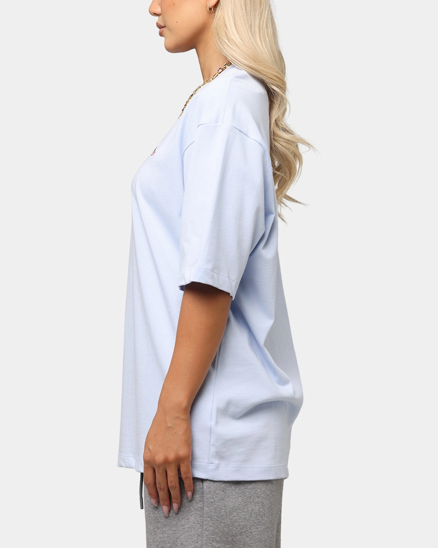 Jordan Brand Sneaker Patch Crew T-Shirt Blue/Black Breathable Essentials