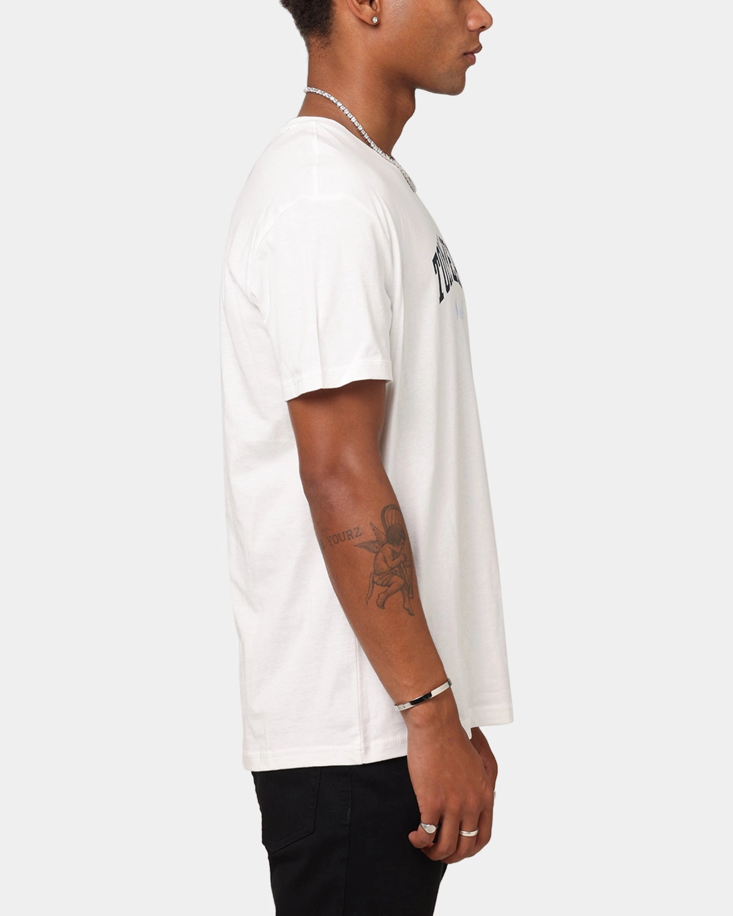 Breathable Wearable Breathable mesh panel Tommy Jeans Slim Varsity Pop T-Shirt Ecru