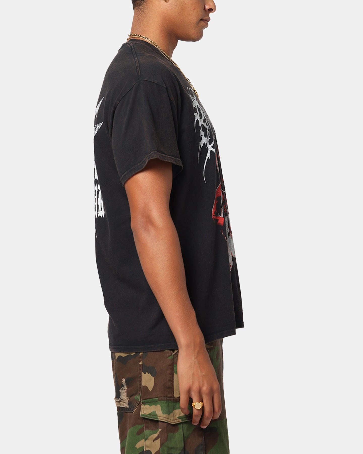 Bring Me The Horizon Theres No Love T-Shirt Black Wash Kids playfulness Cool Layering