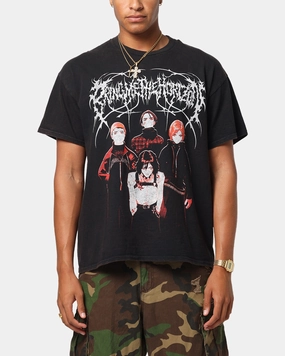 Bring Me The Horizon Theres No Love T-Shirt Black Wash Lightweight Material Stylish and Fun