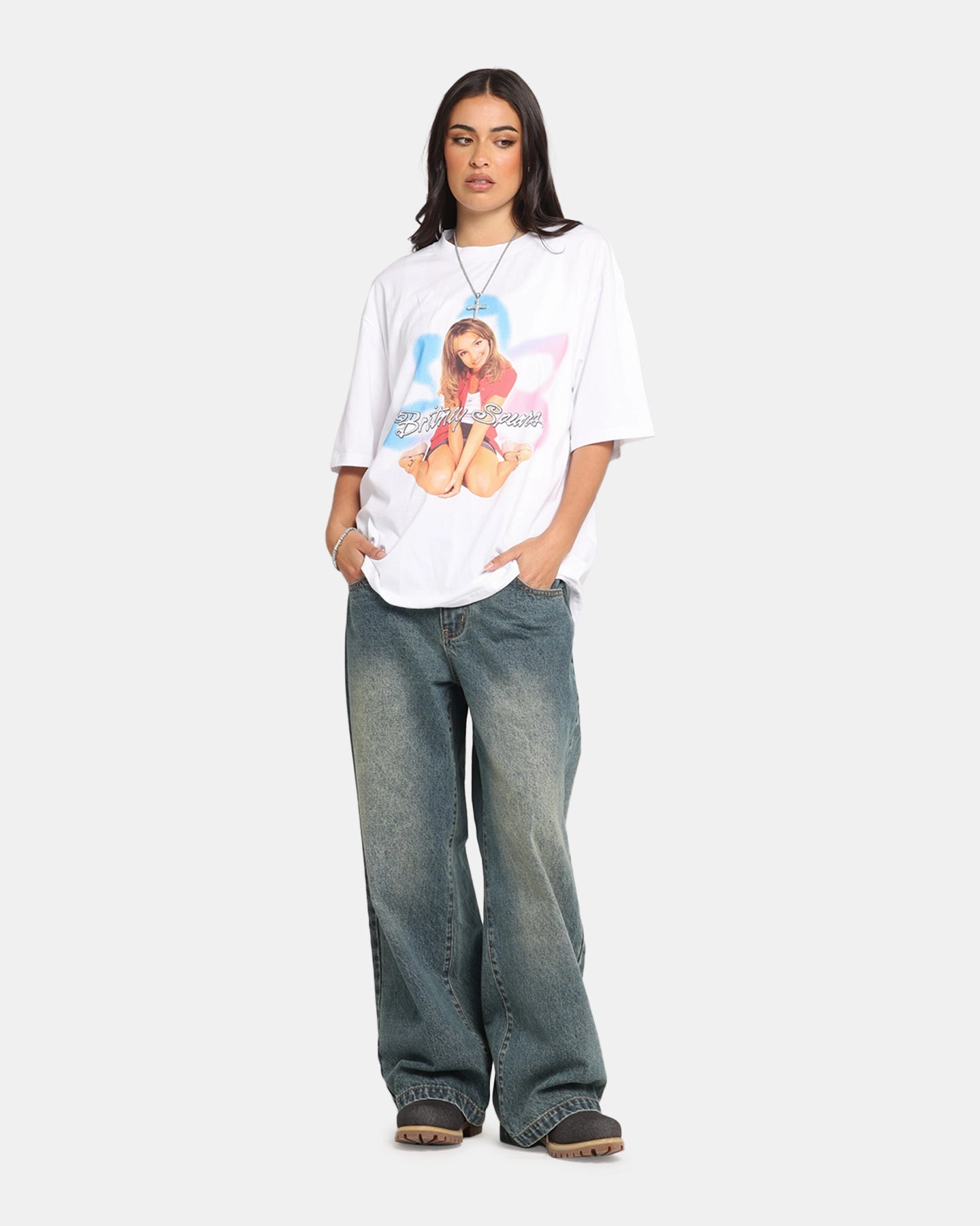 Britiney Spears Britney T-Shirt White MoistureWicking Technology