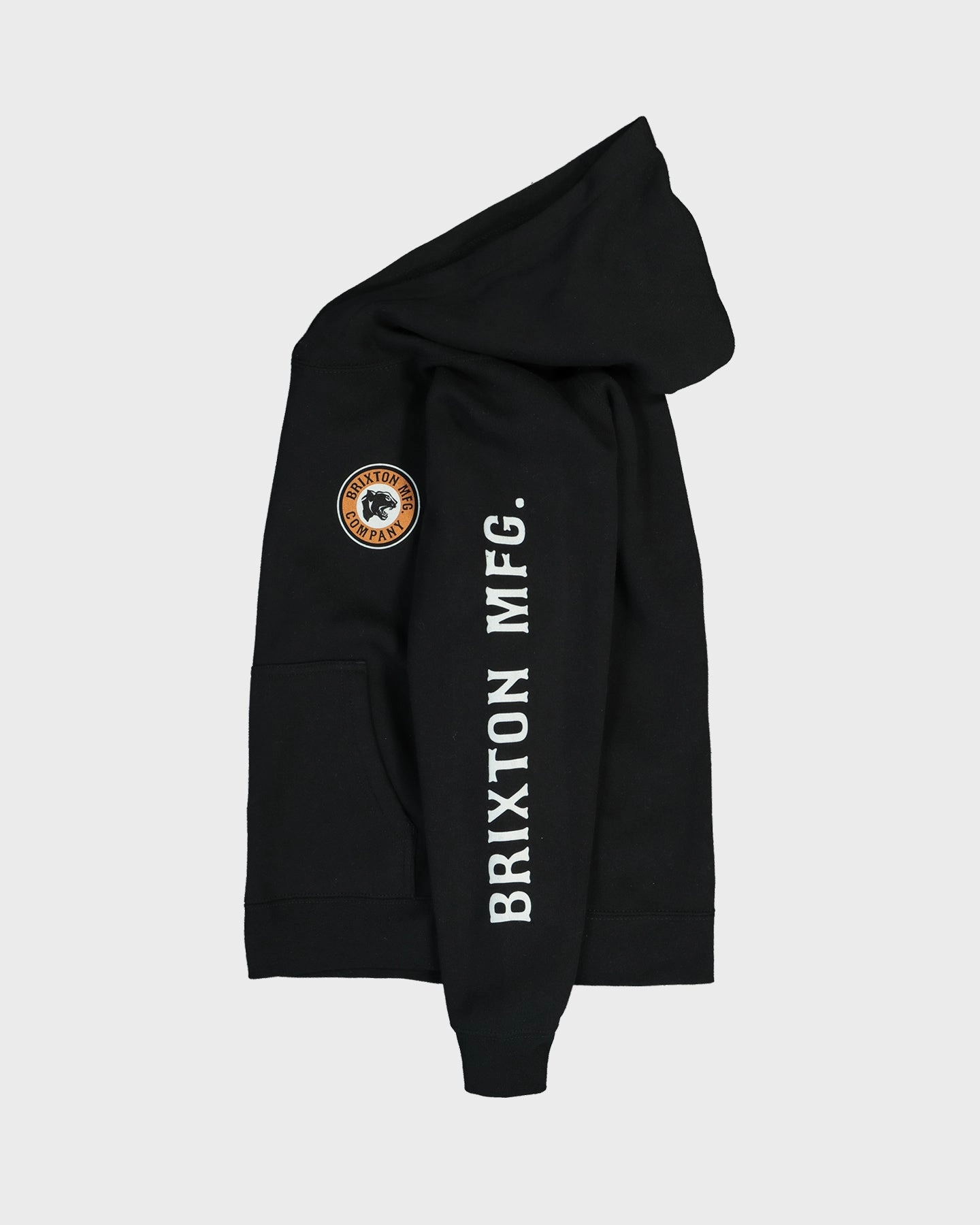 Brixton Kid's Forte Pullover Hoodie Black Highlighter