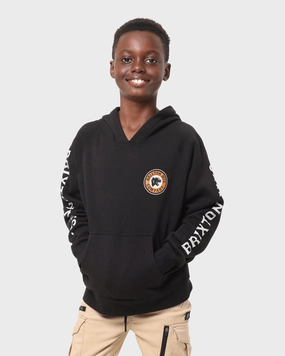 Assist Weather Fit Brixton Kid's Forte Pullover Hoodie Black