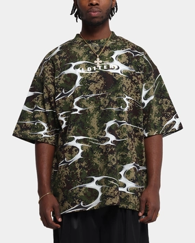 Loiter Malitia T-Shirt Camo Cool Style