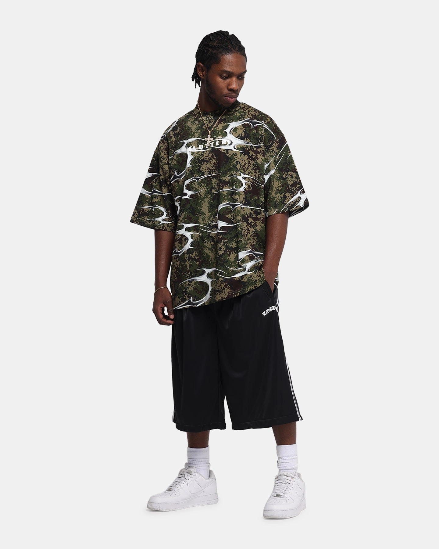 Loiter Malitia T-Shirt Camo Chic Style quick dry