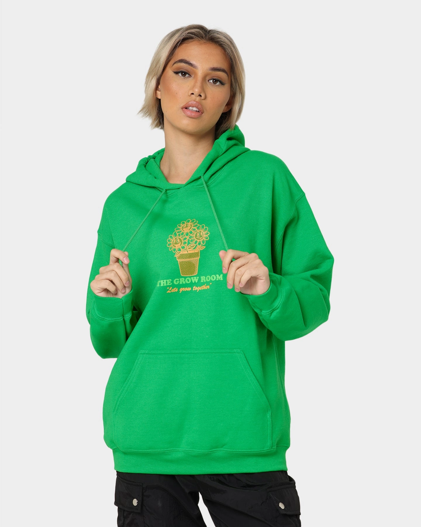 Urban Edge Goat Crew Grow Room Hoodie Green