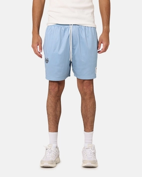 Carre Floral Baller Shorts Light Blue cool tones