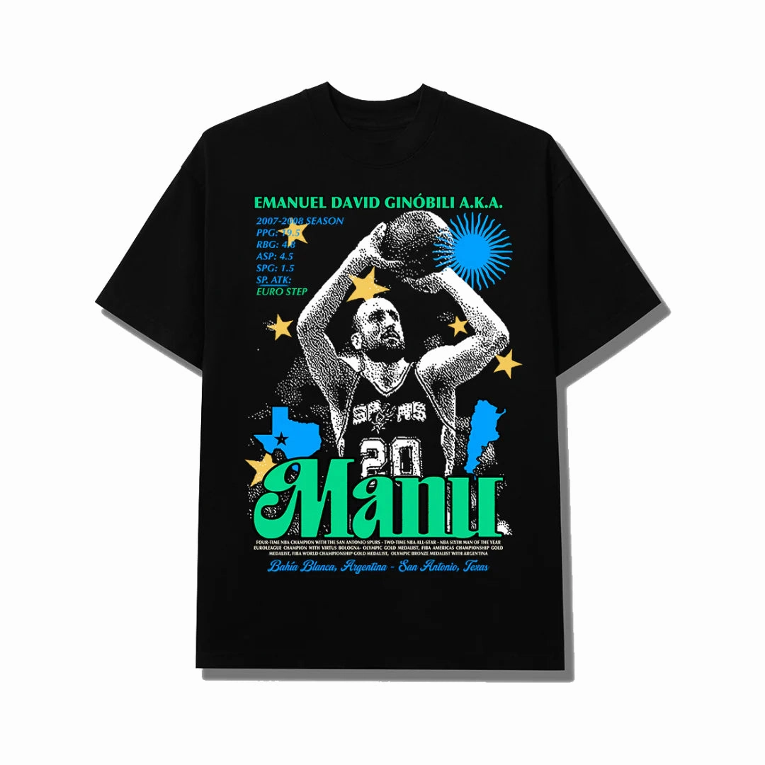 Bueno Manu T-Shirt 'Black' Weekend Comfort Urban Fashion Look