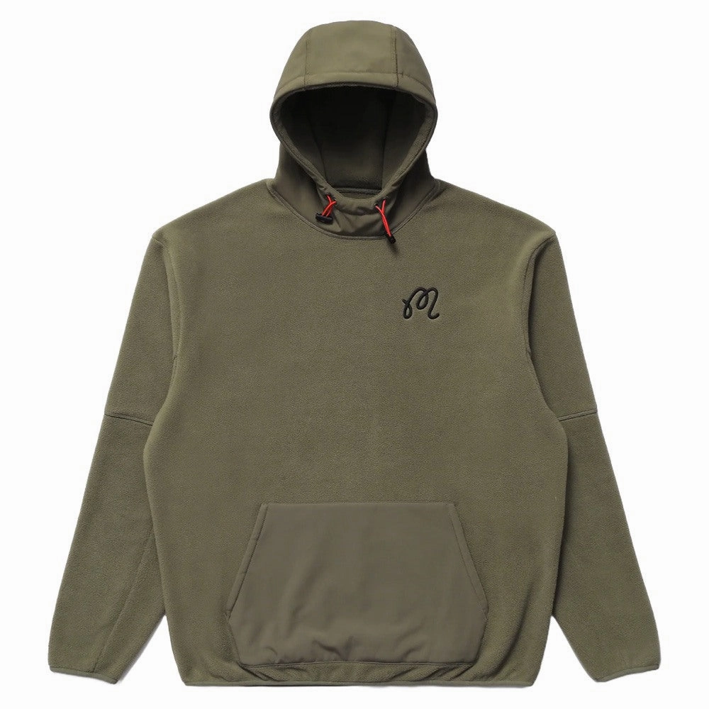 Malbon Pathfinder Microfleece Hoodie Golf Jacket Conifer - FW24 Men high - temperature environment
